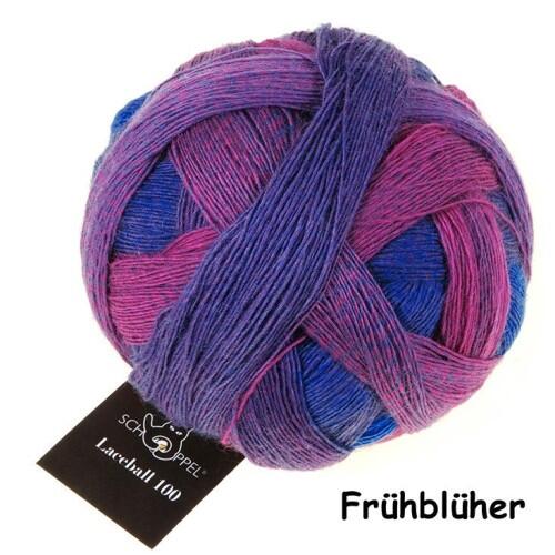 Schoppel Wolle Lace Ball 100 - Lacegarn aus Merinowolle Farbe: Frühblüher