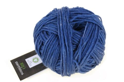 Schoppel Wolle Bio Merinos - Bio-Merinogarn mit Leinen Farbe: jeans (4665)