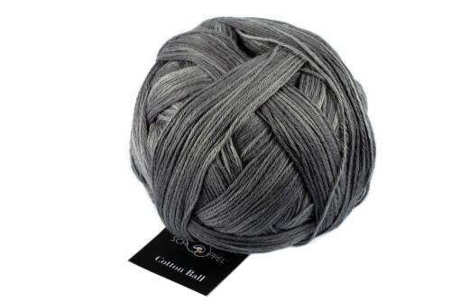 Schoppel Wolle Cotton Ball - Bio Baumwolle Farbe: Basalt