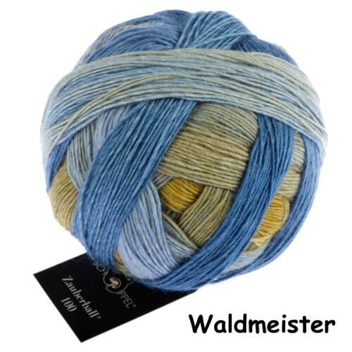 Schoppel Wolle Zauberball® 100 aus 100% Merino Schurwolle Farbe: Waldmeister