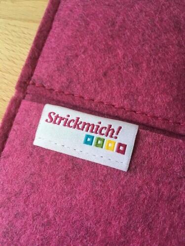 strickmich! - Strickplaner 2019 Das Original Webetikett für Planerhülle