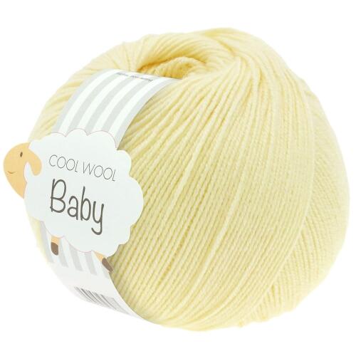 Lana Grossa Cool Wool Baby - extrafeines Merinogarn Farbe: 218 vanille