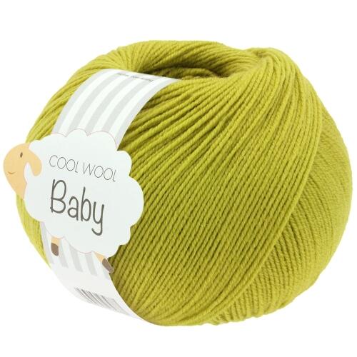 Lana Grossa Cool Wool Baby - extrafeines Merinogarn Farbe: 286 helloliv