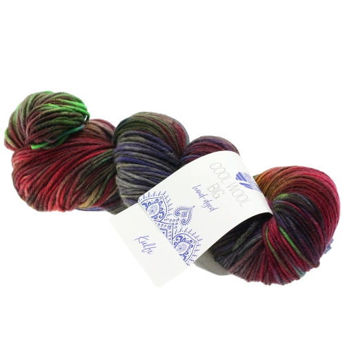 Lana Grossa Cool Wool Big Hand Dyed LIMITED EDITION Farbe: 204 Kulfi