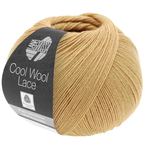 Lana Grossa Cool Wool Lace 50g Farbe: 040 Camel
