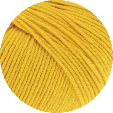 Lana Grossa Cool Wool uni - extrafeines Merinogarn Farbe: 2005 goldgelb