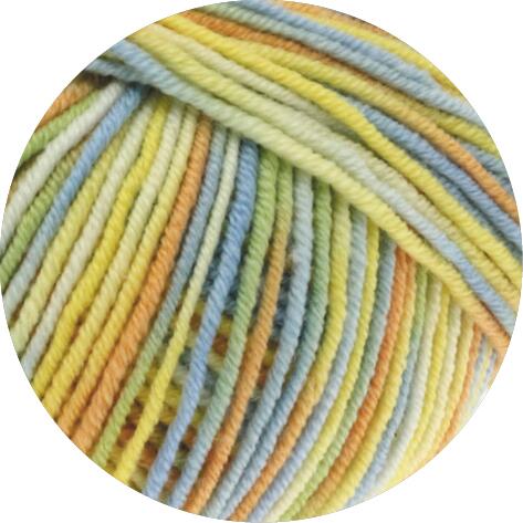 Lana Grossa Cool Wool print - kuschelweiches Merinogarn Farbe: 722