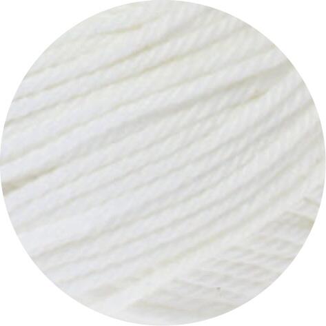 Lana Grossa Cotone - feines Baumwollgarn Farbe: 022 weiß
