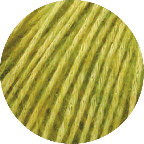 Lana Grossa Ecopuno - weiches Ganzjahresgarn mit feinem Flaum Farbe: 3 gelbgrün