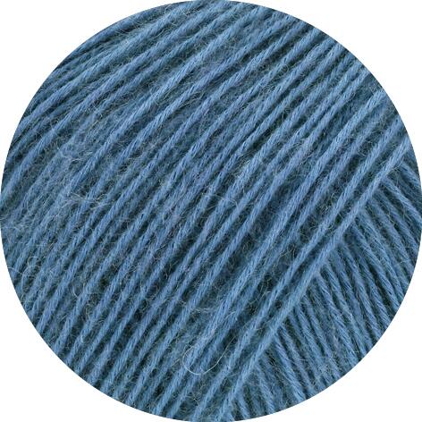 Lana Grossa Ecopuno 50g Farbe: 076 dunkelblau