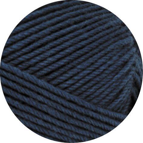 Lana Grossa Meilenweit 50 Cashmere - Sockengarn mit Cashmere Farbe: 9 Nachtblau