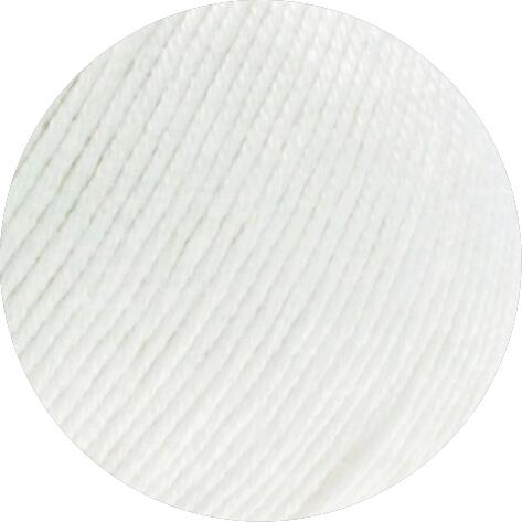 Lana Grossa Soft Cotton Uni Farbe: 010 weiß