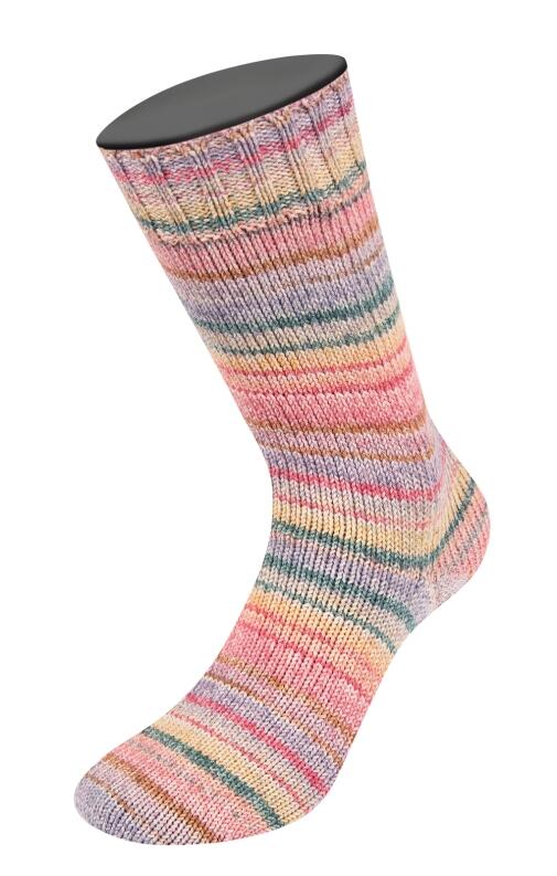 Lana Grossa Meilenweit 100 Cotone Vegano MANGO 100g Farbe: 4453