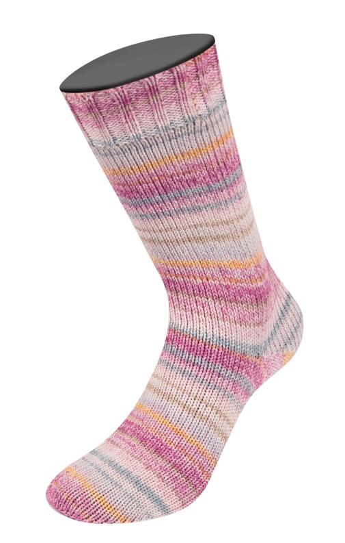 Lana Grossa Meilenweit 100 Cotone Vegano MANGO 100g Frabe: 4458