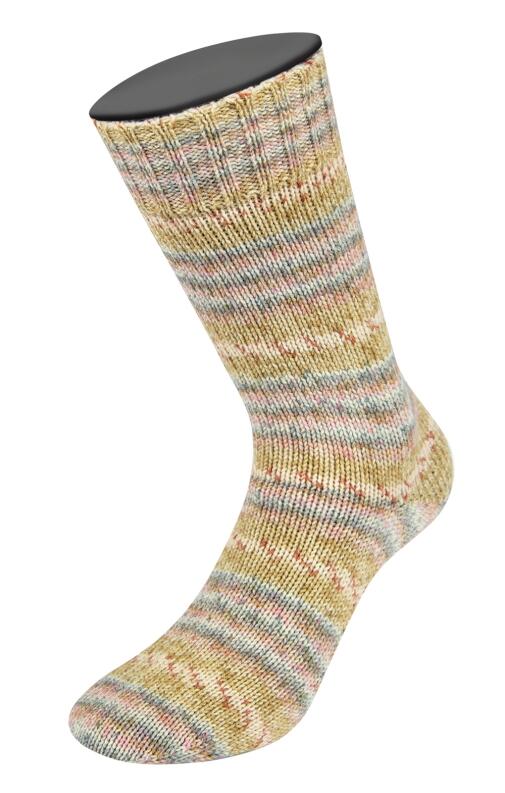 Lana Grossa Meilenweit 100 Merino extrafein BELLA 100g Musterbeispiel Farbe 4503