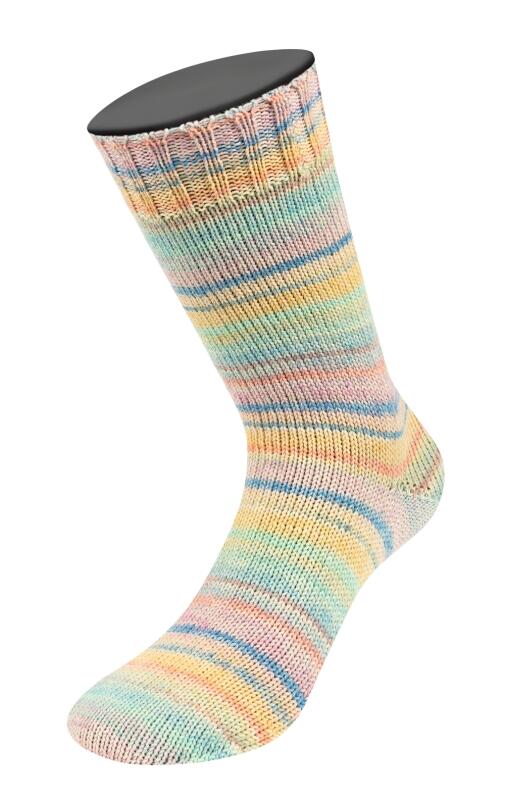 Lana Grossa Meilenweit 100 ZUCCHERO 100g Sockengarn Farbe: 6502