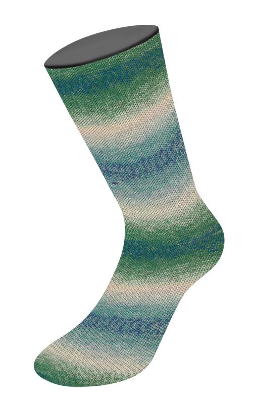 Lana Grossa Meilenweit 150 Alpaca Print 6fach 150g Musterbeispiel Farbe: 1202