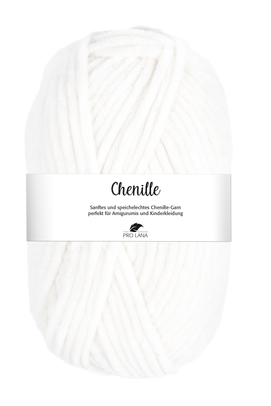 Pro Lana Chenille 100g Farbe: 002 Creme