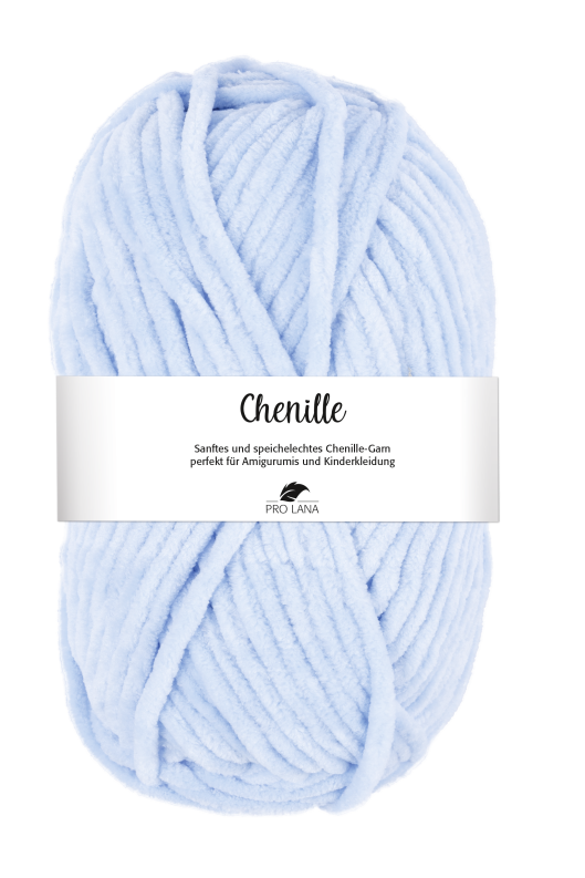 Pro Lana Chenille 100g Farbe: 056 Hellblau