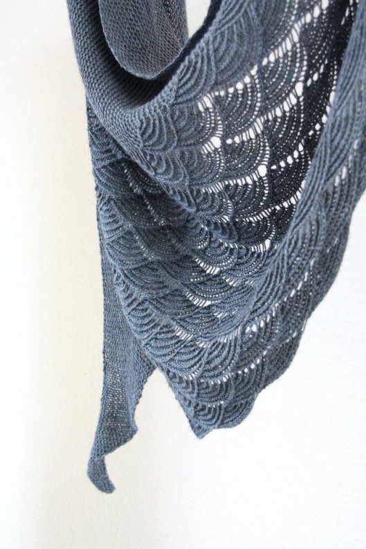 Rosy Green Wool Anleitung - Tuch Rheinlust