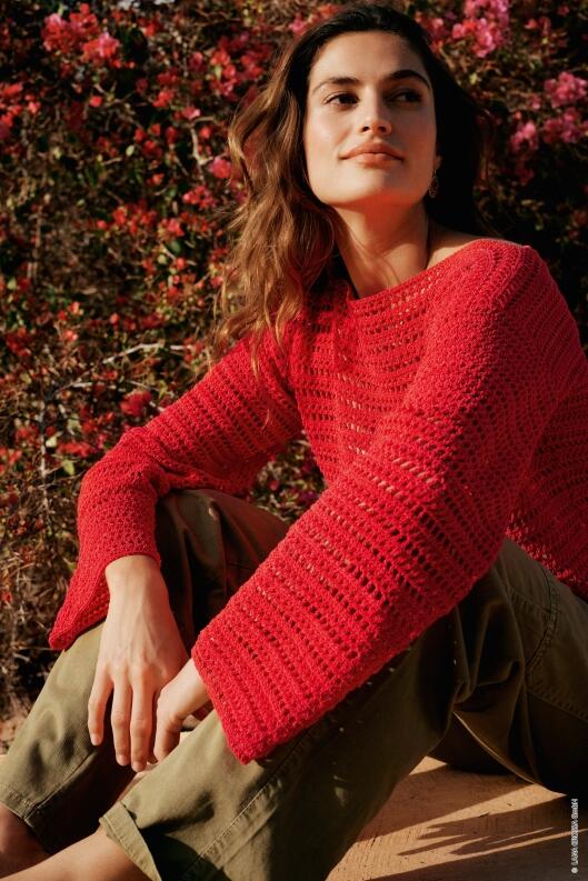 Lana Grossa Filati Häkeln 05 Modell 30 Pullover Capri