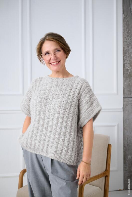 Lana Grossa Beloved Knits - Anleitung Elisa Slipover, Scarf & Hat Tanja Steinbach