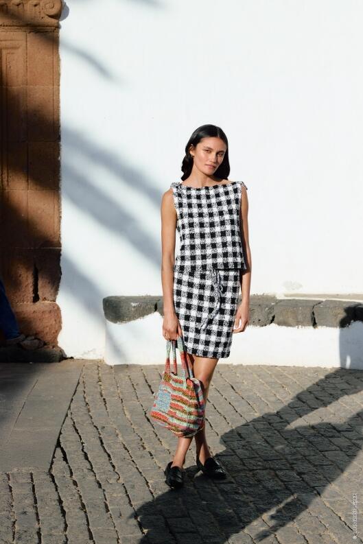 Lana Grossa Filati Häkeln 08 Modell 30,31 und 32 Set mit Tasche