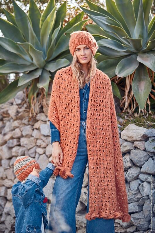 Lana Grossa Heft Accessoires Nr. 19 Modellbeispiel