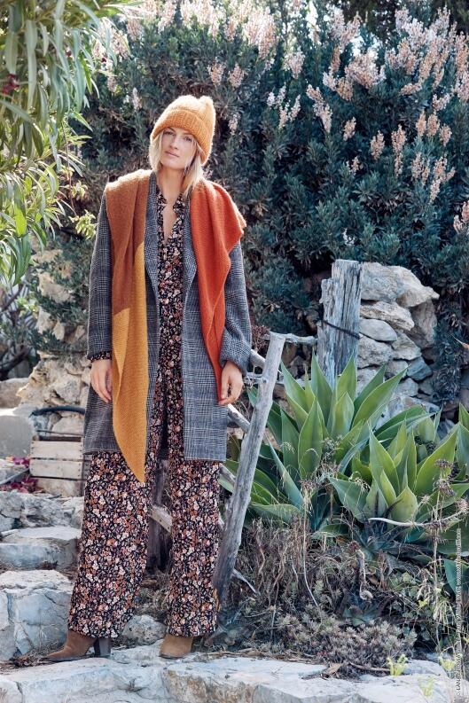 Lana Grossa Heft Accessoires Nr. 19 Modellbeispiel Tuch Ecopuno