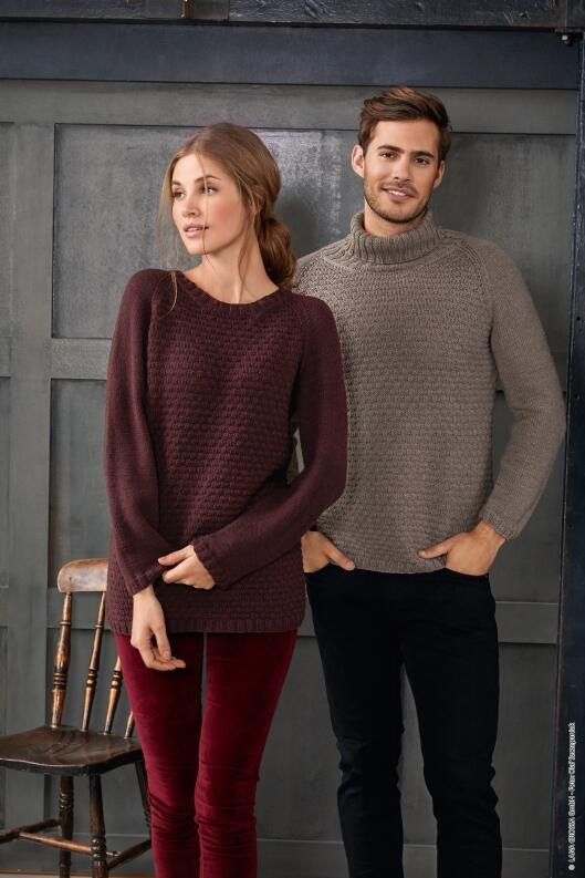 Lana Grossa Heft Merino Edition Pullover für Sie und Ihn