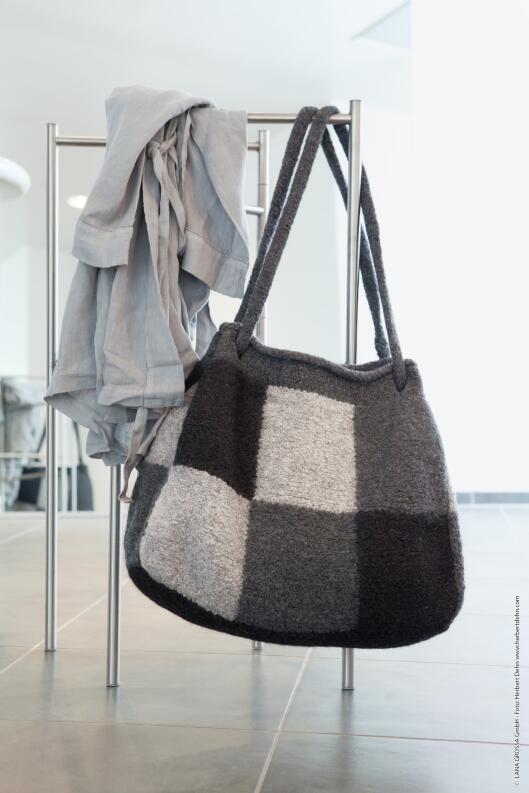 Lana Grossa Anleitungs Flyer - Feltro Home Karotasche