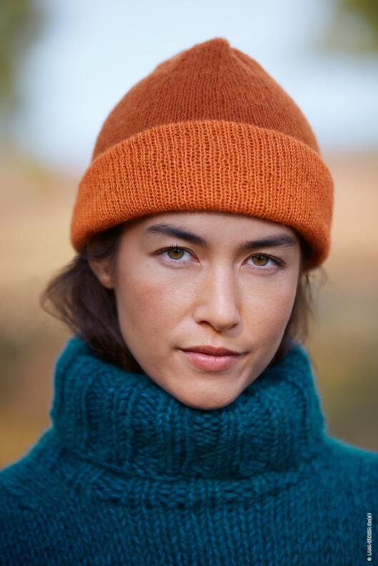 Lana Grossa Heft Accessoires Nr. 22 Modell 07 Mütze Ecopuno