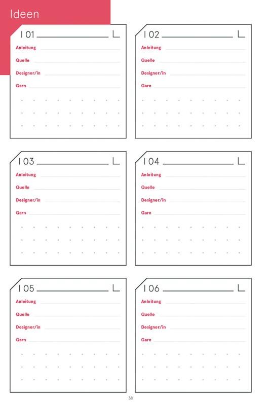 strickmich! - Strickplaner Das Original Ideenplanung
