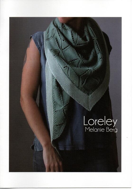 Rosy Green Wool Anleitung - Tuch Loreley