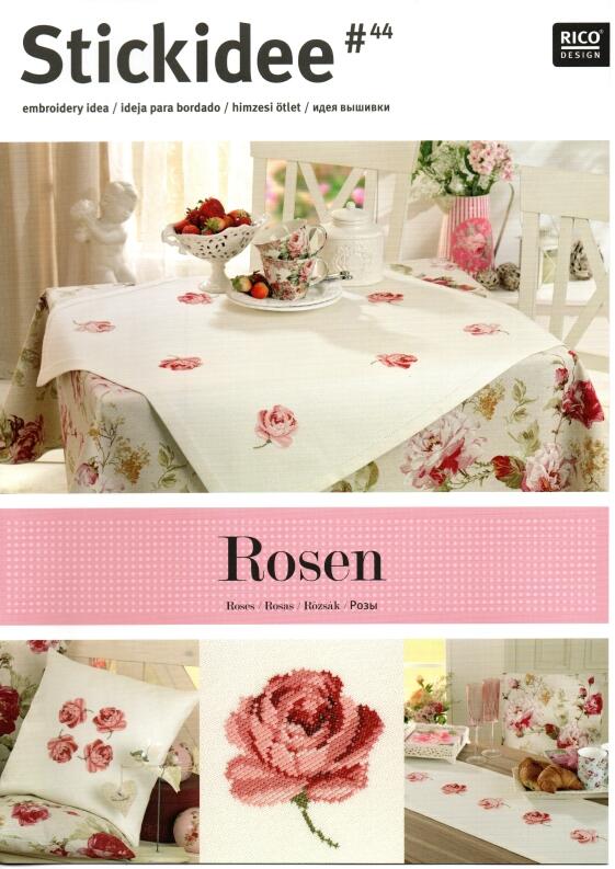 Rico Design Stickidee #44 Rosen