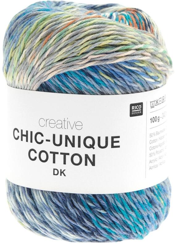 Rico Creative Chic-Unique Cotton DK 100g Farbe: 006 Fresh