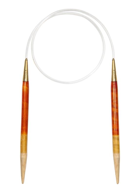 Pony Rundstricknadel Ayurveda Farbbeispiel 8mm