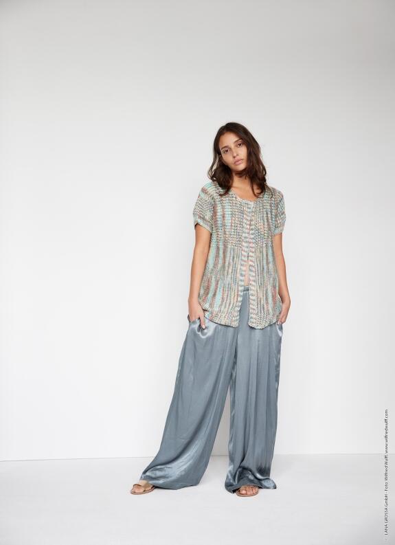 Lana Grossa Pima Fine hand-dyed Musterbeispiel aus dem Heft Lana Grossa Hand-dyed 02