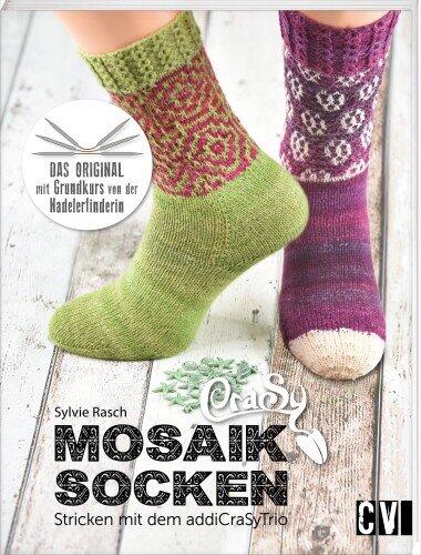 Buch - CraSy Mosaik Socken von Sylvie Rasch