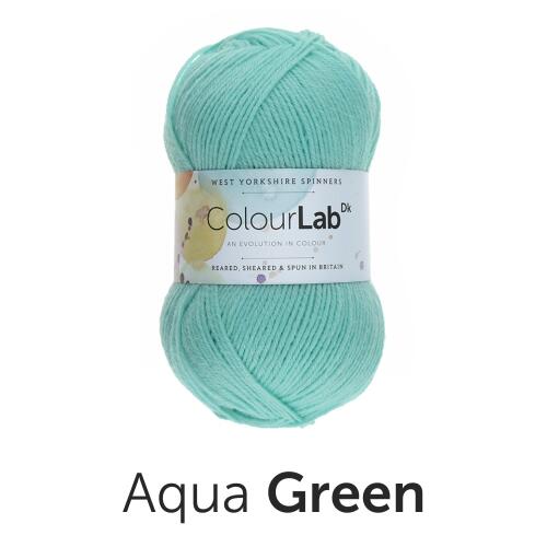 West Yorkshire Spinners ColourLab DK Unis Farbe: 705 aqua green