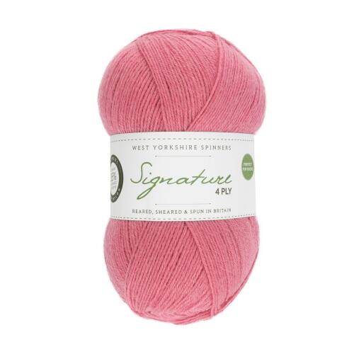 West Yorkshire Spinners Signature 4ply Unis 100g Farbe: 234 Honeysuckle