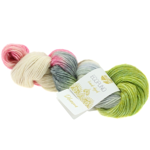 Lana Grossa Ecopuno hand-dyed LIMITED EDITION Farbe: 510 Dharma