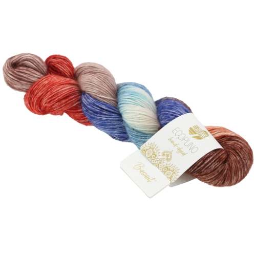 Lana Grossa Ecopuno 50g hand-dyed LIMITED EDITION Farbe: 518 Basant