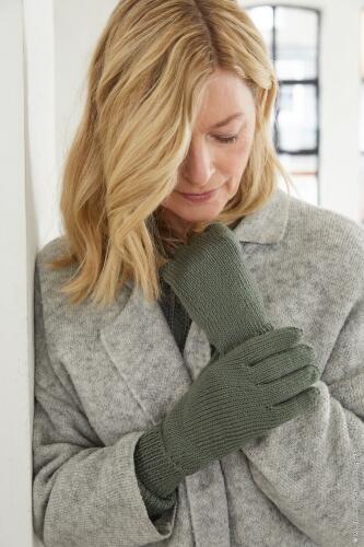 Lana Grossa Heft Merino Edition Nr. 2 Modell 12 Handschuhe Cool Wool