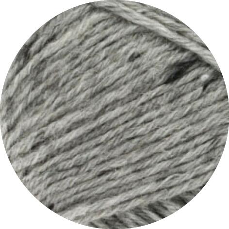 Lana Grossa Meilenweit 150 TWEED - 6fach Sockenwolle 150g Farbe: 8872 Grau meliert