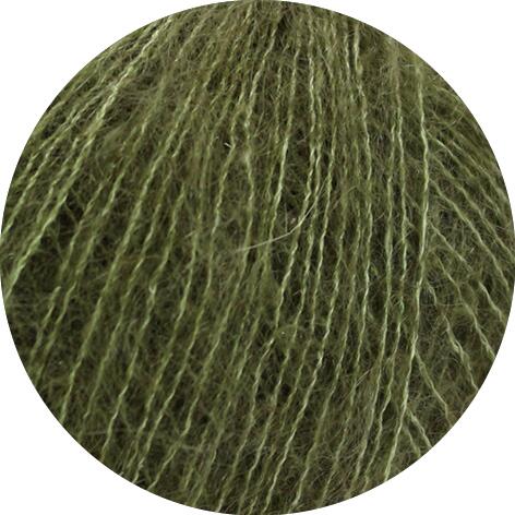Lana Grossa Silkhair 25g - Superkid Mohair mit Seide Farbe: 178 lodengrün