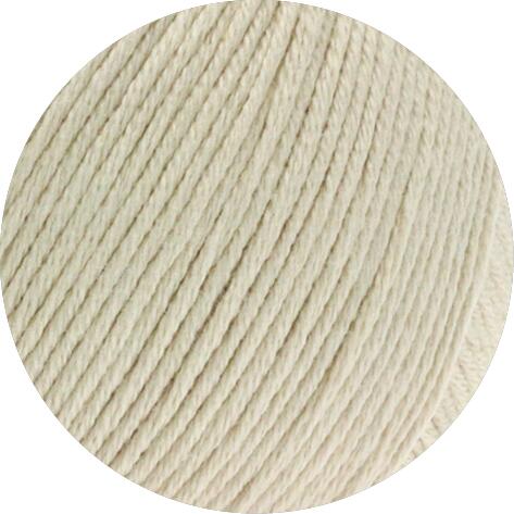 Lana Grossa Soft Cotton Uni Farbe: 003 beige