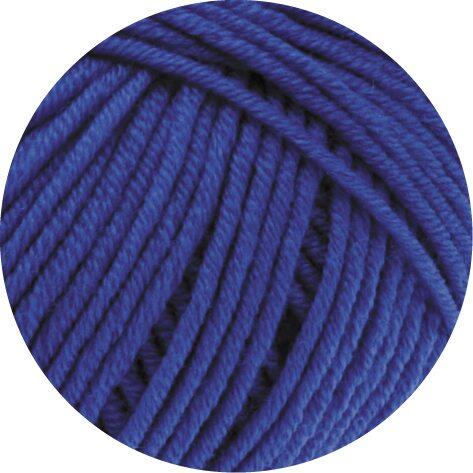 Lana Grossa Bingo uni - kuschelweiches Merinogarn Farbe: 90 kobaltblau