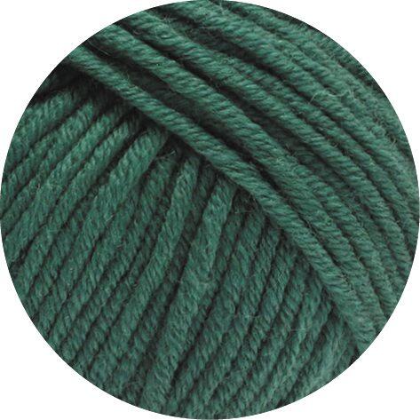 Lana Grossa Bingo uni - kuschelweiches Merinogarn Farbe: 189 dunkelgrün
