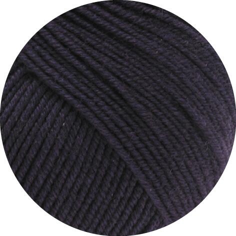 Lana Grossa Cool Wool uni - extrafeines Merinogarn Farbe: aubergine 2069
